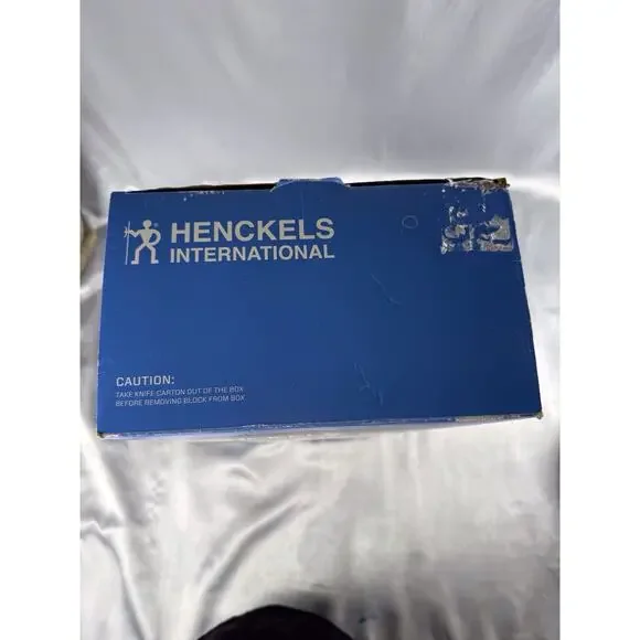 Henckels Dynamic 15pc Knife Block Set Fine Edge Stainless Steel NEW Open Box - Picture 5 of 6
